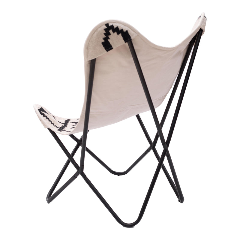 Zuo Rabat 109819 Accent Chair - Beige & Black IMAGE 5