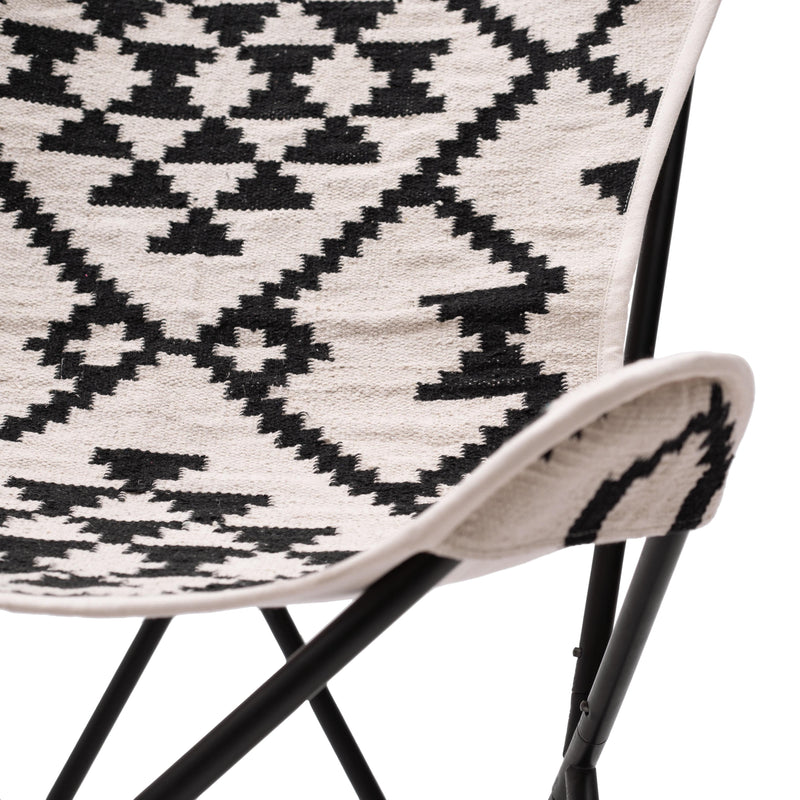 Zuo Rabat 109819 Accent Chair - Beige & Black IMAGE 9