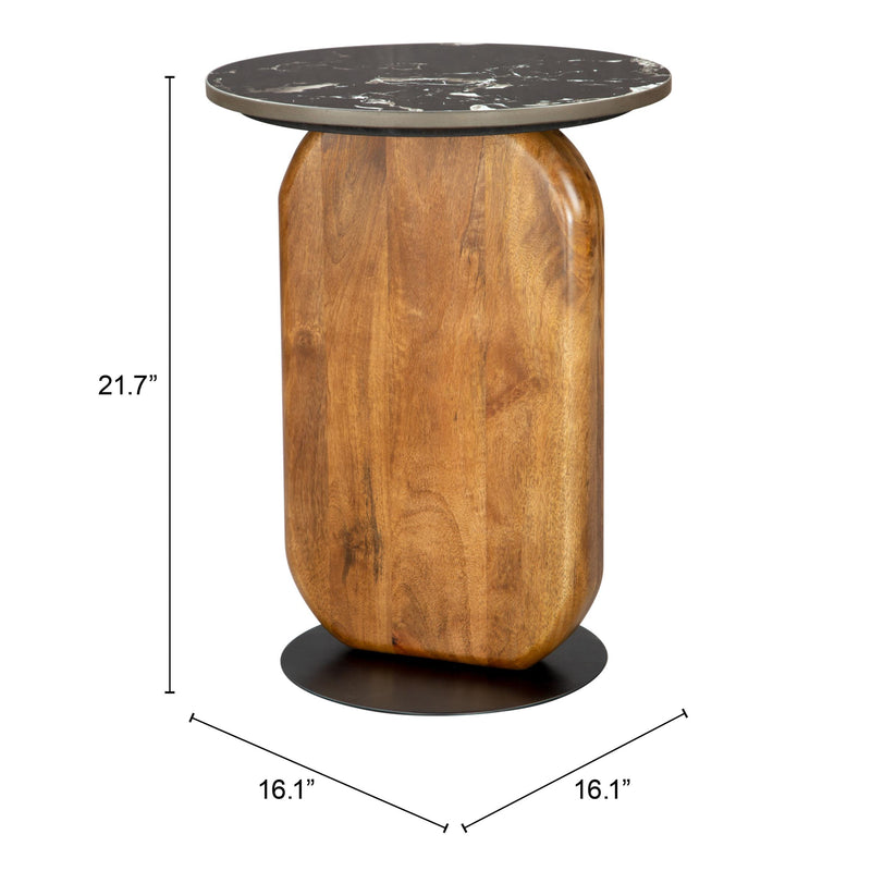 Zuo Pemba 109768 Side Table - Multicolor IMAGE 7