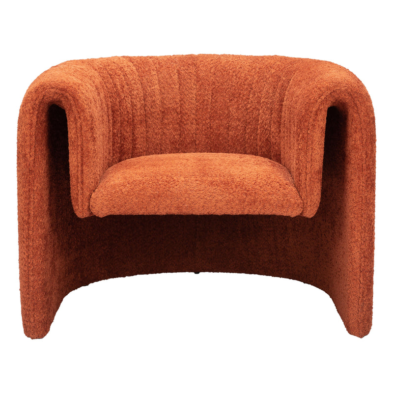 Zuo Viana 110029 Accent Chair - Burnt Orange IMAGE 3