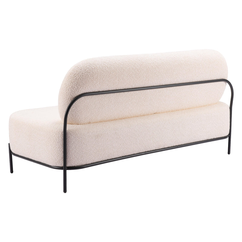 Zuo Arendal 110024 Sofa - Vanilla IMAGE 5