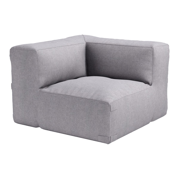 Zuo Luanda 704002 Corner Chair - Grey IMAGE 1