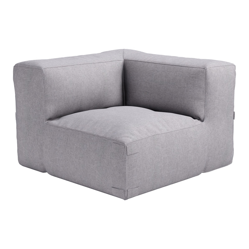 Zuo Luanda 704002 Corner Chair - Grey IMAGE 4