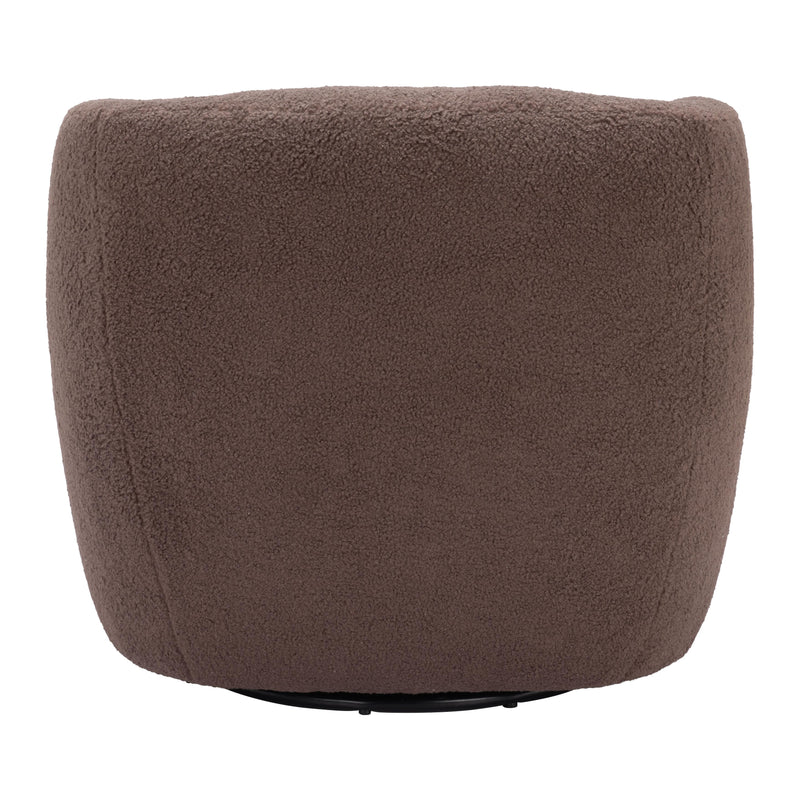 Zuo Govan 109958 Swivel Chair - Brown IMAGE 4