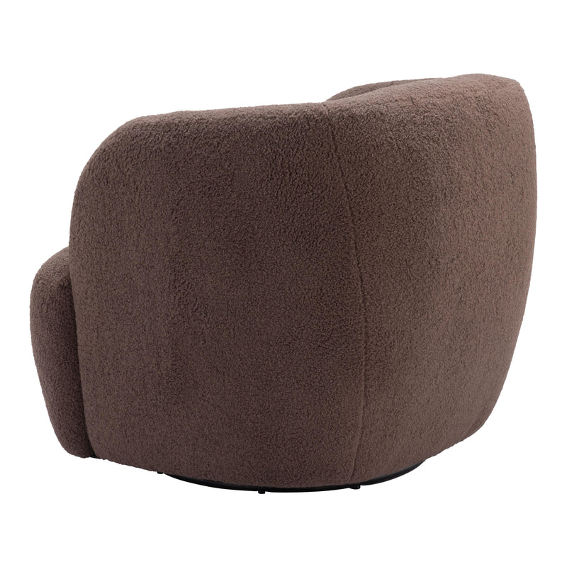 Zuo Govan 109958 Swivel Chair - Brown IMAGE 5