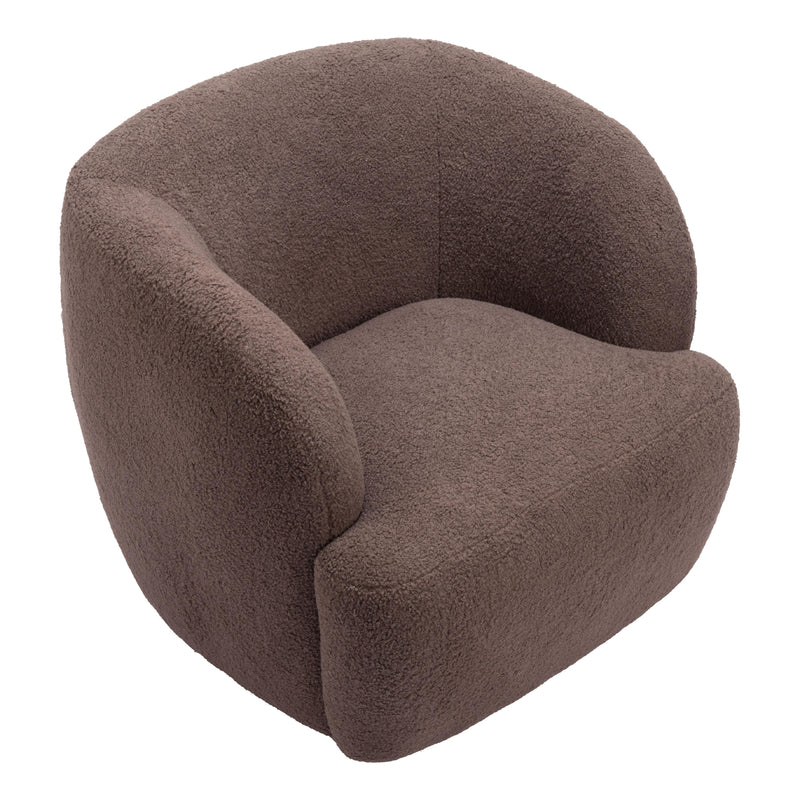 Zuo Govan 109958 Swivel Chair - Brown IMAGE 7