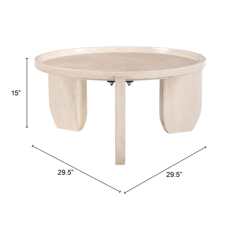 Zuo Nador 109866 Coffee Table - Natural IMAGE 7
