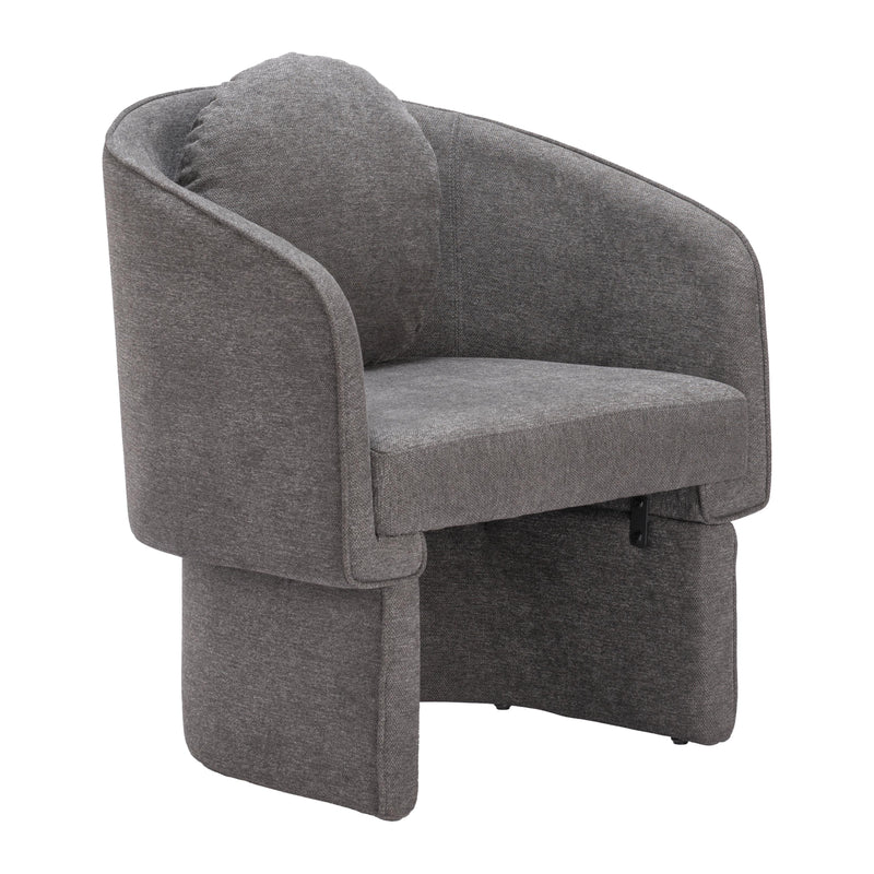 Zuo Olya 110014 Accent Chair - Truffle Grey IMAGE 6