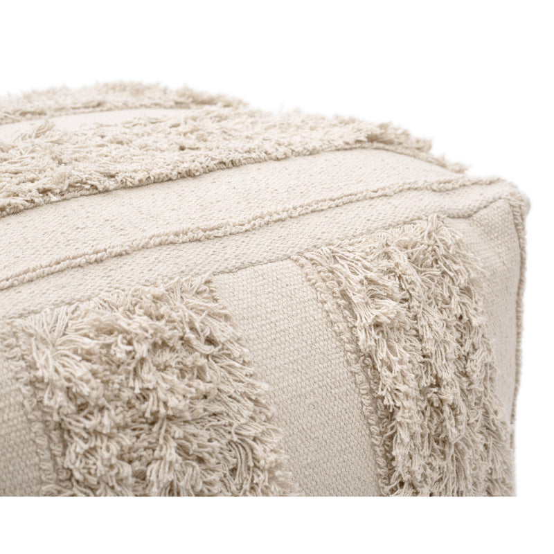 Zuo Peru 109822 Ottoman - Beige IMAGE 5