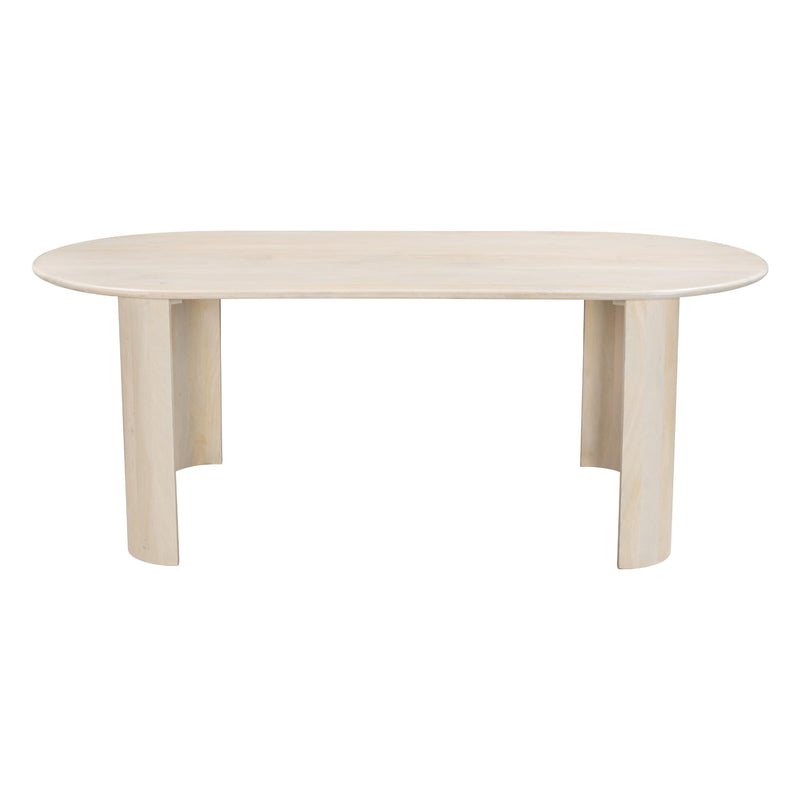 Zuo Risan 109857 Dining Table - Natural IMAGE 4