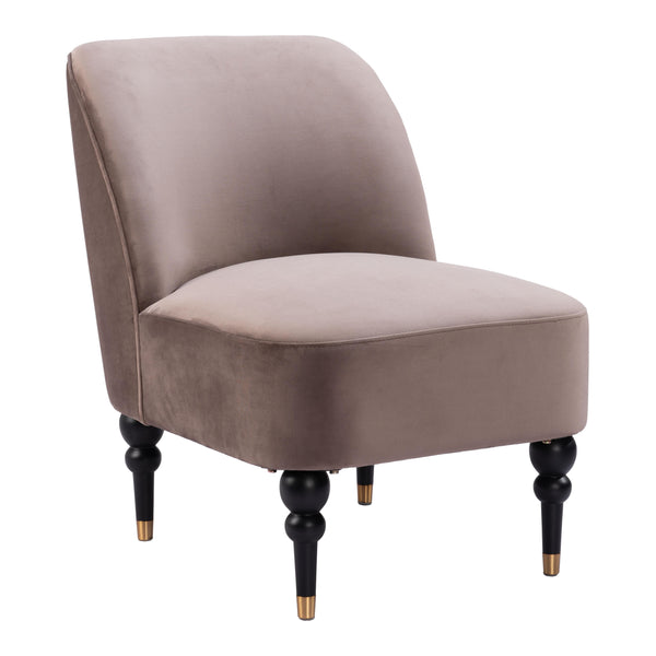 Zuo Bintulu 109983 Accent Chair - Taupe IMAGE 1
