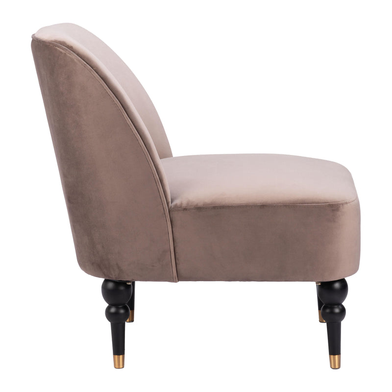 Zuo Bintulu 109983 Accent Chair - Taupe IMAGE 2