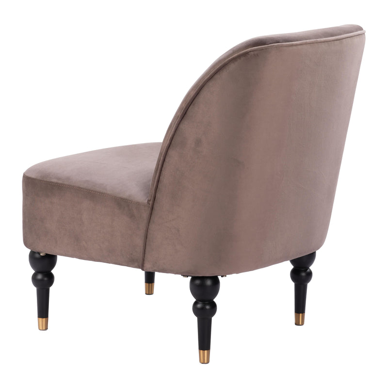 Zuo Bintulu 109983 Accent Chair - Taupe IMAGE 5