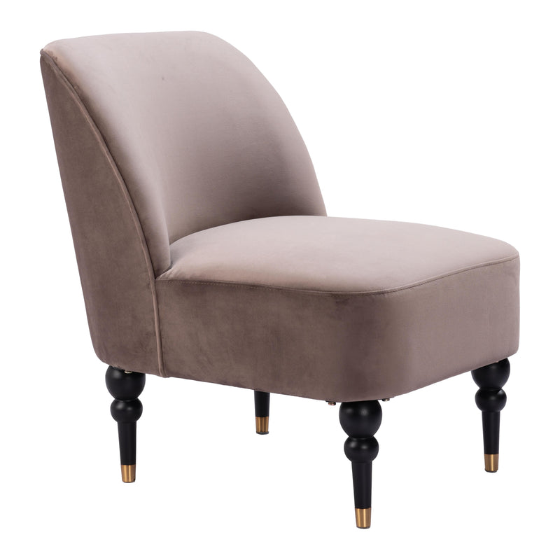 Zuo Bintulu 109983 Accent Chair - Taupe IMAGE 6
