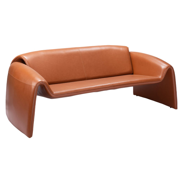 Zuo Horten 110027 Sofa - Brown IMAGE 1