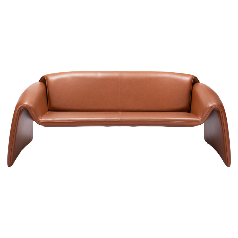 Zuo Horten 110027 Sofa - Brown IMAGE 3