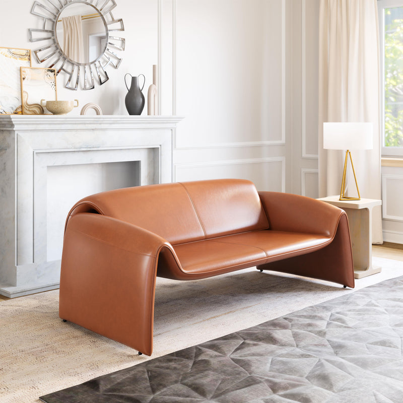 Zuo Horten 110027 Sofa - Brown IMAGE 8