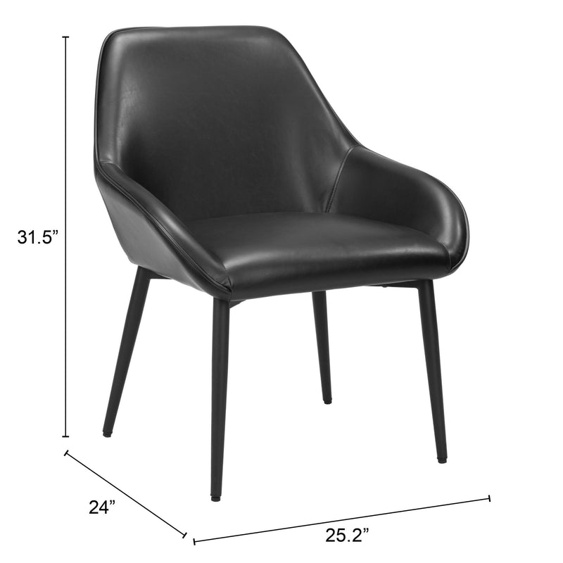 Zuo Vila Dining Chair 110073 IMAGE 8