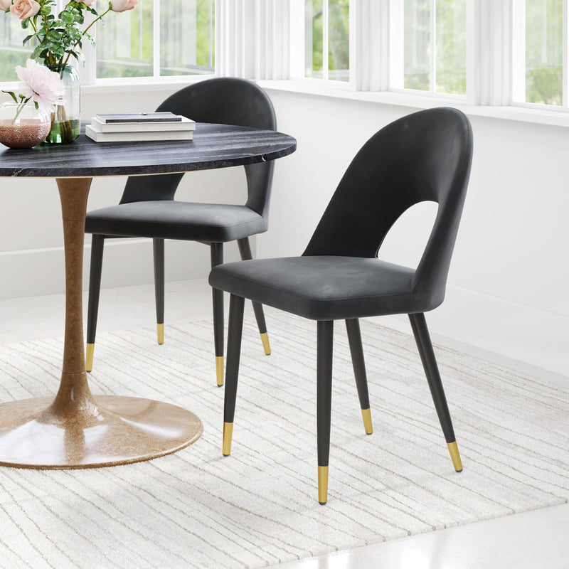 Zuo Menlo 109873 Dining Chair - Black IMAGE 8