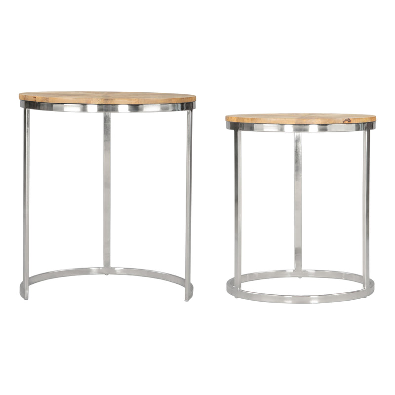 Zuo Bari 109776 Nesting Table Set - Natural IMAGE 5