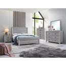  Crown Mark Adelaide B6710-Q Queen Bed - Driftwood IMAGE 2