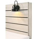  Crown Mark Carter B6810 King Platform Bed - White IMAGE 3