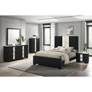  Crown Mark Rangley B6835-11 Dresser Mirror - Black IMAGE 2