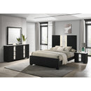  Crown Mark Rangley B6835-2 Nightstand - Black IMAGE 3
