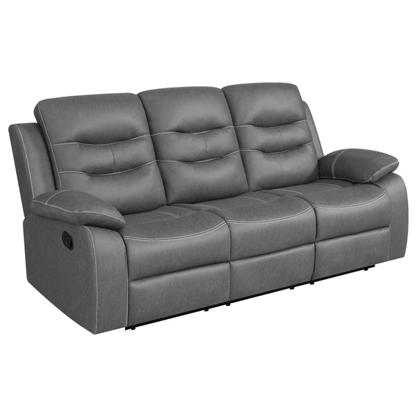 Coaster Furniture Nova Reclining Fabric Sofa 602531 IMAGE 1