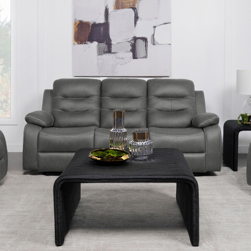 Coaster Furniture Nova Reclining Fabric Sofa 602531 IMAGE 2