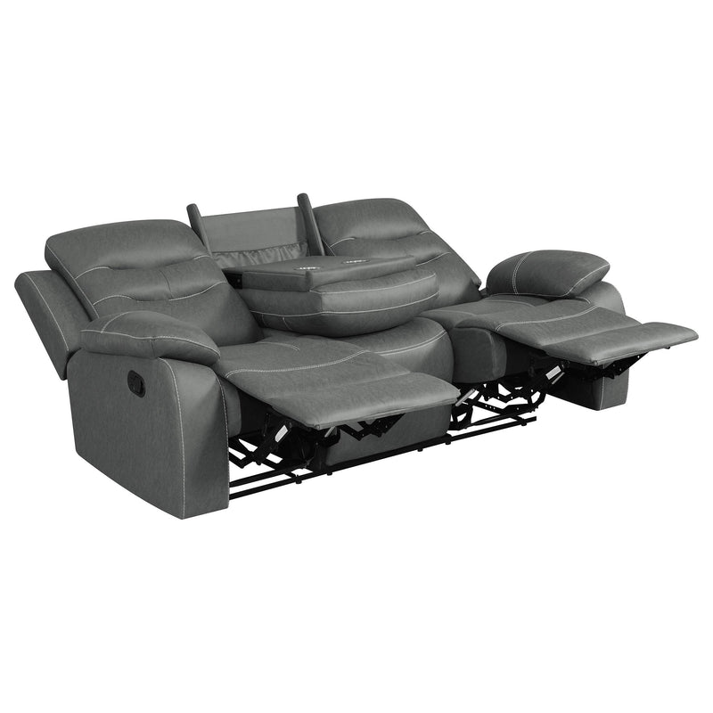 Coaster Furniture Nova Reclining Fabric Sofa 602531 IMAGE 3