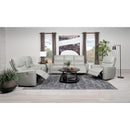  Coaster Furniture Greenfield 610261P Upholstered Power Reclining Sofa - Dove Grey IMAGE 9