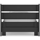 Signature Design by Ashley Socalle Twin Panel Bed EB1865-155/EB1865-111 IMAGE 4