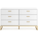 Signature Design by Ashley Socalle 6-Drawer Dresser EB1867-231 IMAGE 3