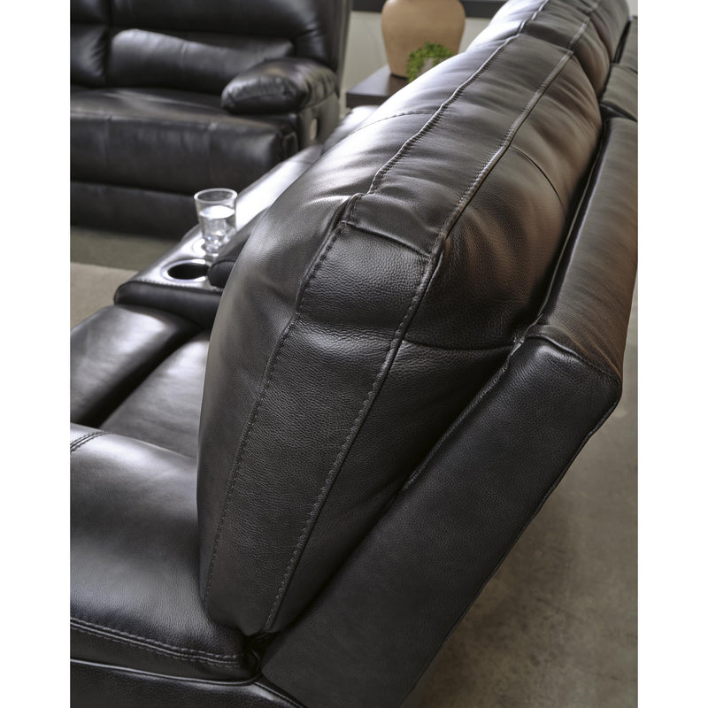 Signature Design by Ashley Mountainous Power Reclining Loveseat U6580118 IMAGE 9