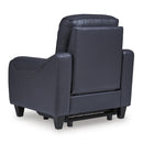 Signature Design by Ashley Mercomatic Power Leather Match Recliner U7531113 IMAGE 5