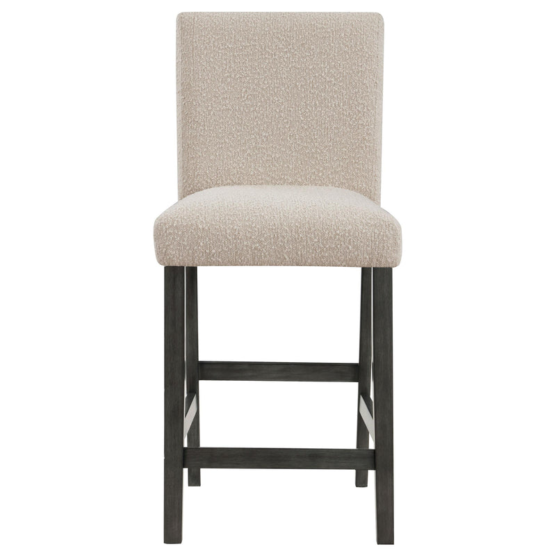  Coaster Furniture Alba 123129 Boucle Upholstered Counter Chair - Beige IMAGE 3