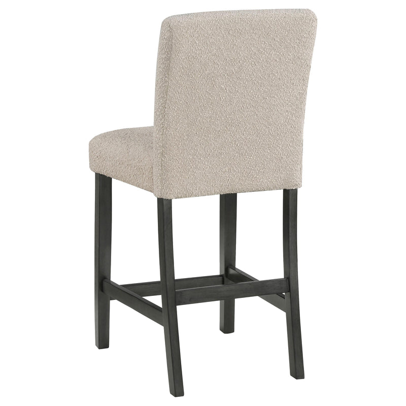  Coaster Furniture Alba 123129 Boucle Upholstered Counter Chair - Beige IMAGE 6