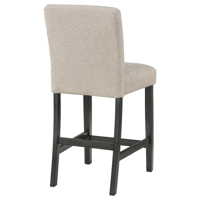  Coaster Furniture Alba 123129 Boucle Upholstered Counter Chair - Beige IMAGE 8