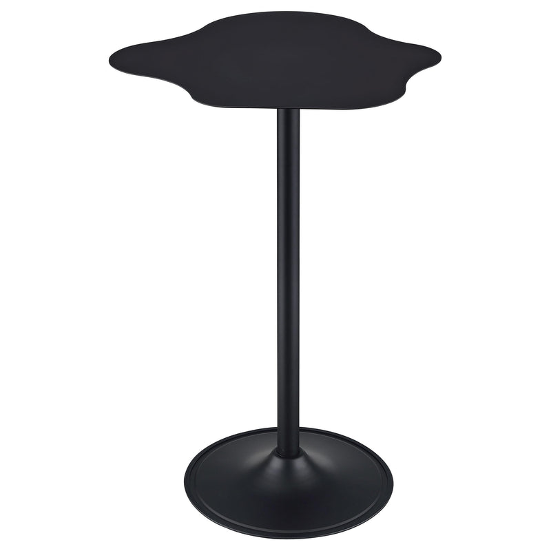  Coaster Furniture Keanu 182230 Curved 29-inch Cloud-Shaped Bistro Bar Table - Black IMAGE 3