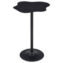  Coaster Furniture Keanu 182230 Curved 29-inch Cloud-Shaped Bistro Bar Table - Black IMAGE 4