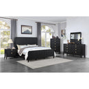  Coaster Furniture Brookmead 224714 Dresser Mirror - Black IMAGE 4