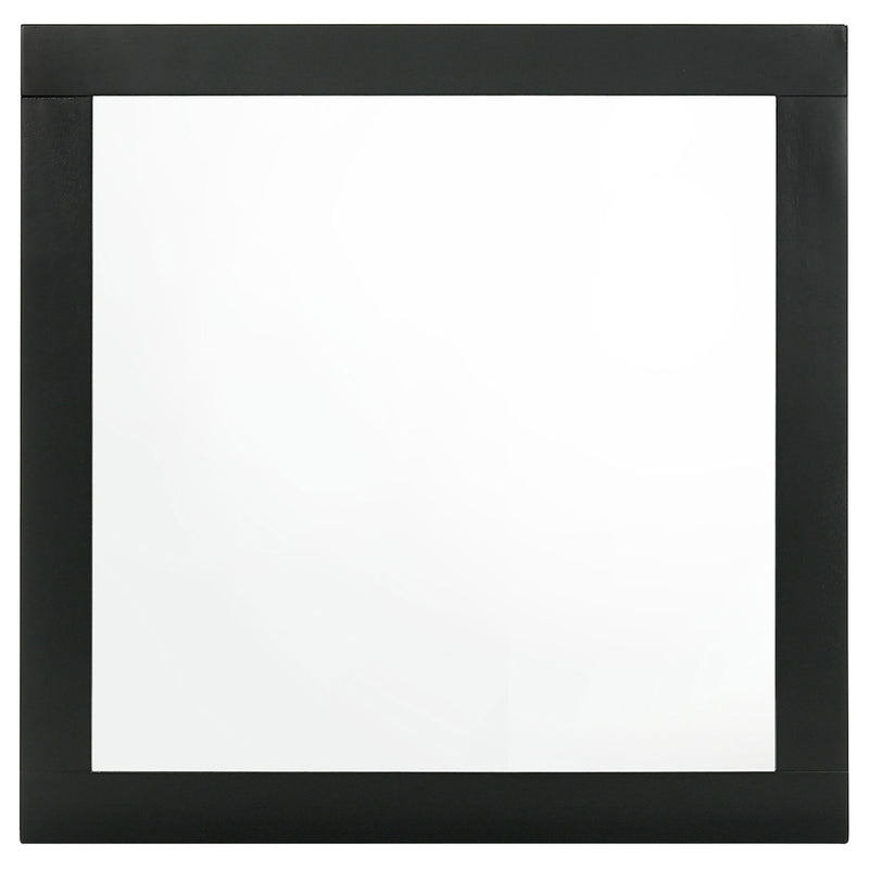  Coaster Furniture Caraway 224784 Dresser Mirror - Black IMAGE 3