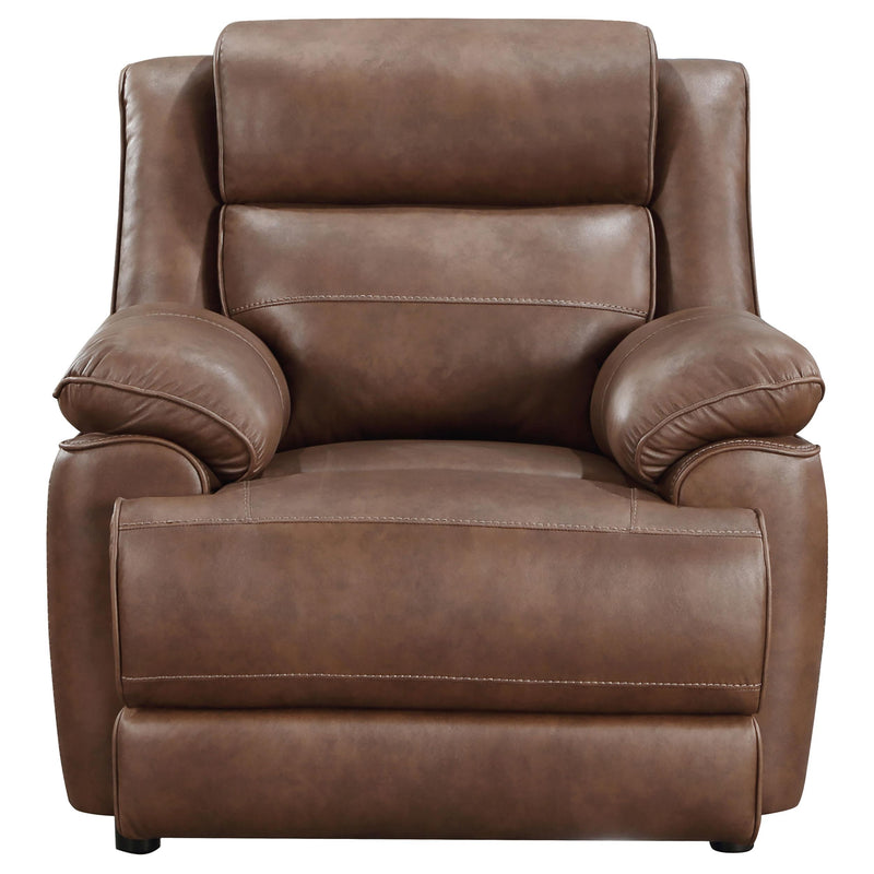 Coaster Furniture Ellington Stationary Leather Match Chair 508283 IMAGE 2