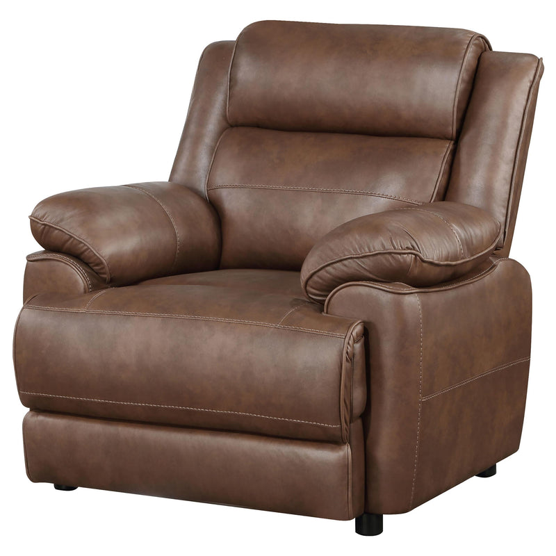Coaster Furniture Ellington Stationary Leather Match Chair 508283 IMAGE 3