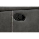  Coaster Furniture Raelynn 603191 Upholstered Track Arm Motion Sofa - Grey IMAGE 10