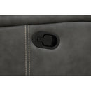  Coaster Furniture Raelynn 603193 Upholstered Track Arm Recliner - Grey IMAGE 11
