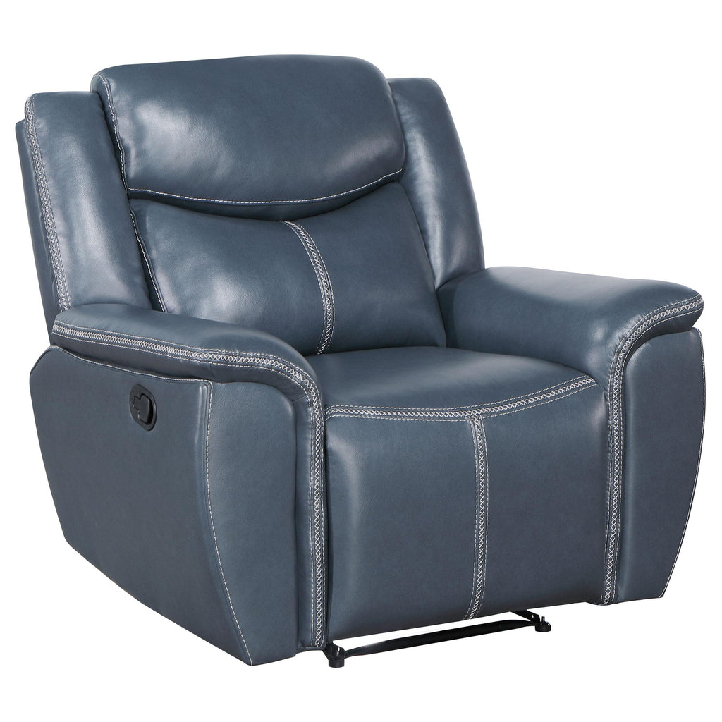 Leather look recliner online