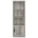  Coaster Furniture Burke 701024-SET 3-Piece Entertainment Center - Grey Driftwood IMAGE 10