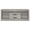  Coaster Furniture Burke 701024-SET 3-Piece Entertainment Center - Grey Driftwood IMAGE 4